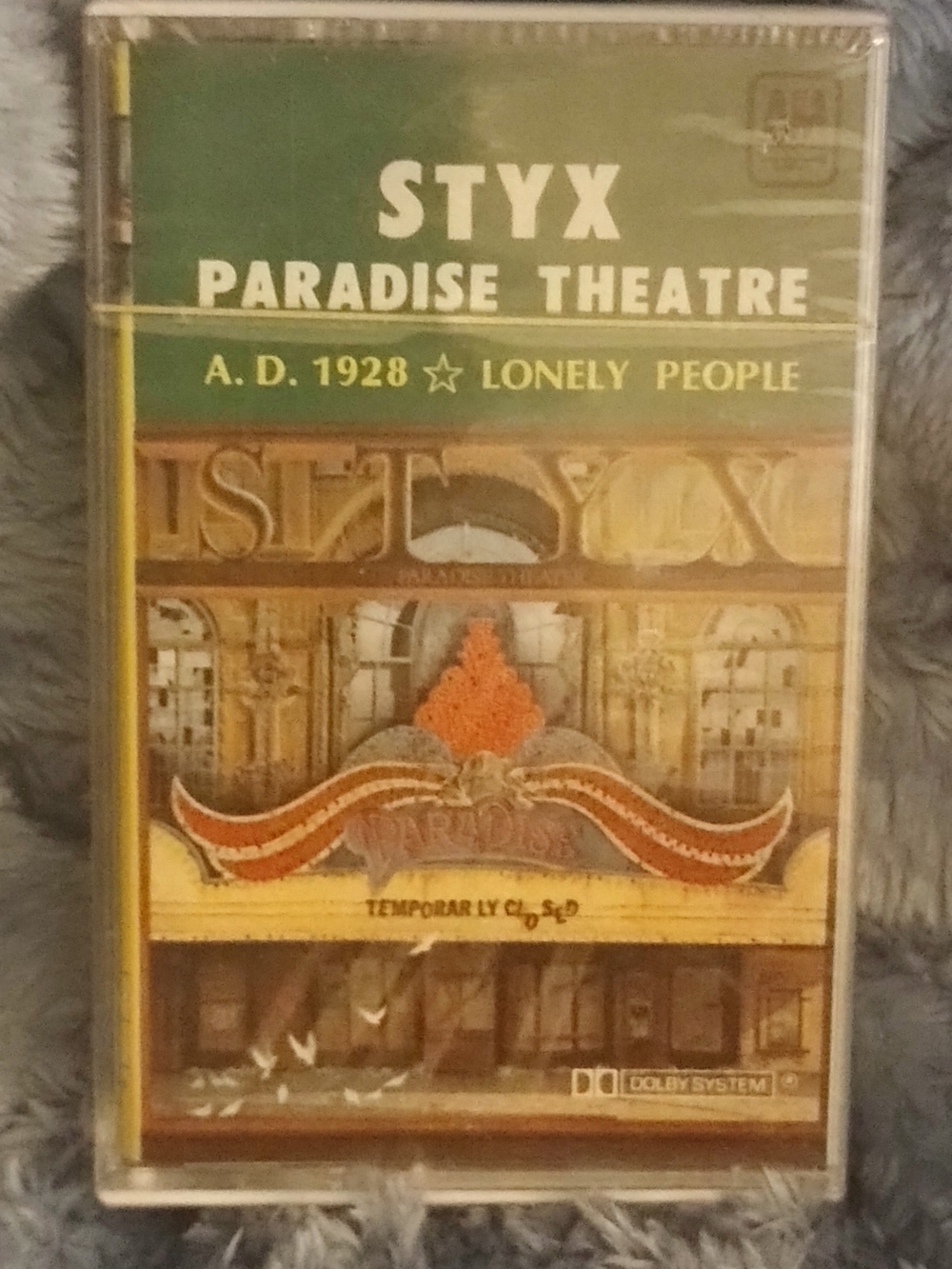 NEW SEALED , KOREAN RELEASE BY SUNG EUM RECORD -Styx Paradise Theatre Cassette